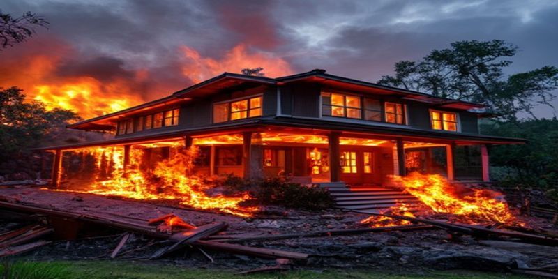 California wildfire home inventory