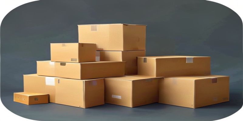 Man using a moving boxes inventory app on a phone