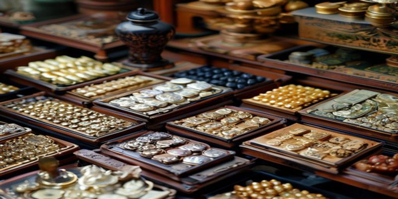 Man using a mobile app to photograph and document valuable items for insurance